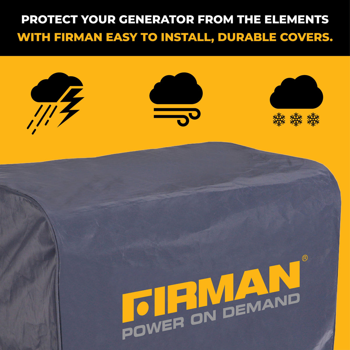 FIRMAN 1009 Large Portable Generator Cover — view 2