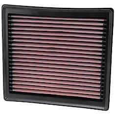 K&N 33-5005 Washable Replacement Engine Air Filter — reverse view