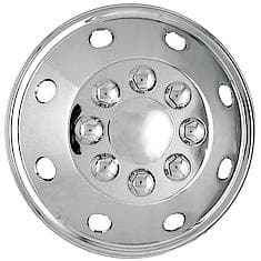 Coast to Coast AL160SS 16-Inch Stainless Steel Wheel Covers, 4