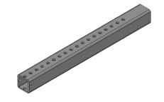 Lippert 181545 Venture Landing Gear 21" Drop Leg – 7-Gauge Steel