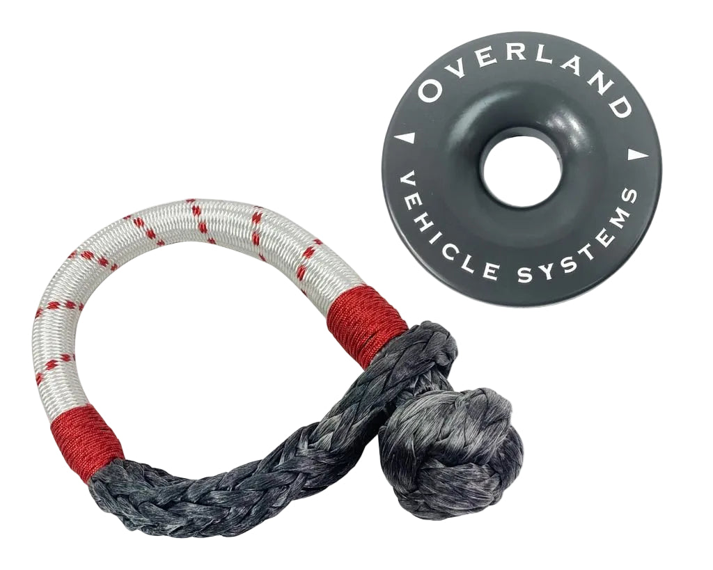 OVS 19-4716 Soft Shackle and 4-Inch Recovery Ring Kit