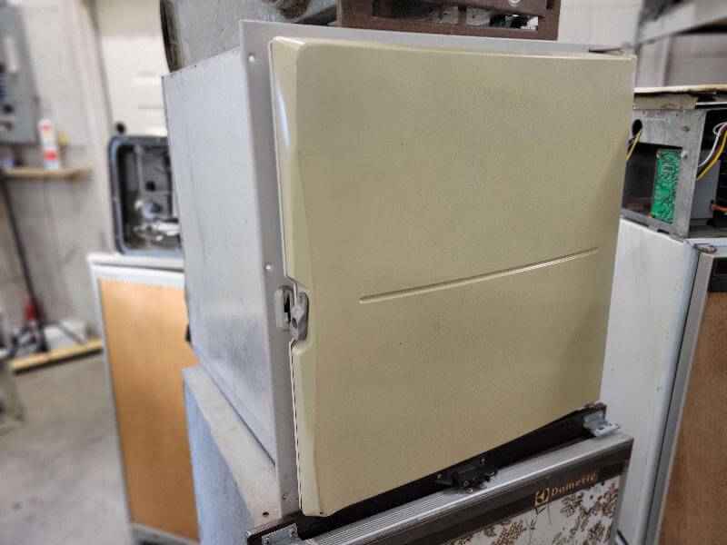 Used Norcold Mini 3-Way RV Refrigerator – Propane, 12V & 110V, Model N260.3