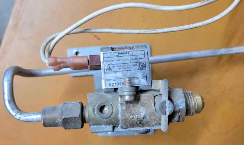621329 Norcold Refrigerator Gas Valve Assembly Burner Orific 1200 1201