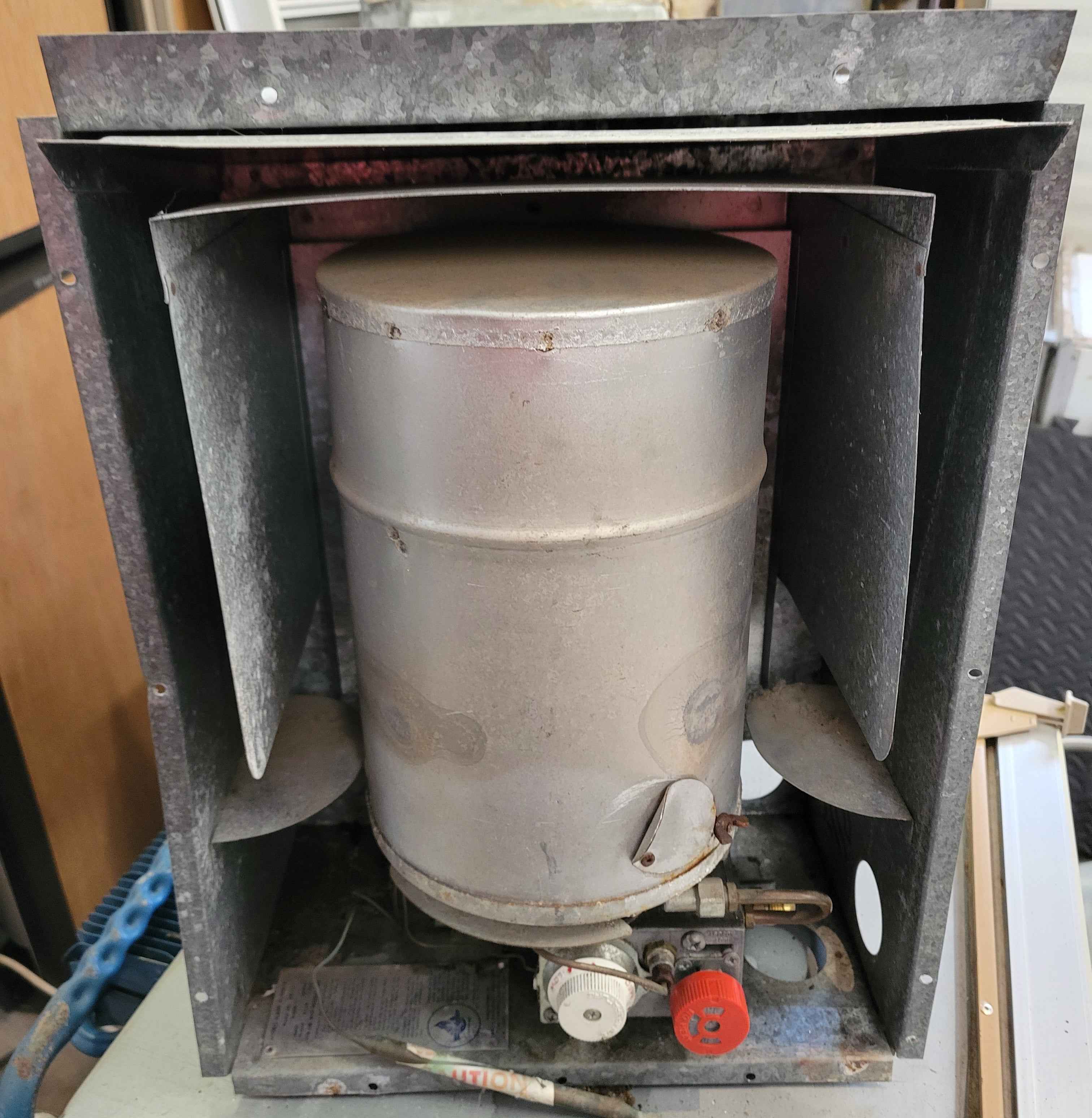 BRC-10A Gravity RV Furnace – 10,000 BTU Propane Heater (No 12V Required)