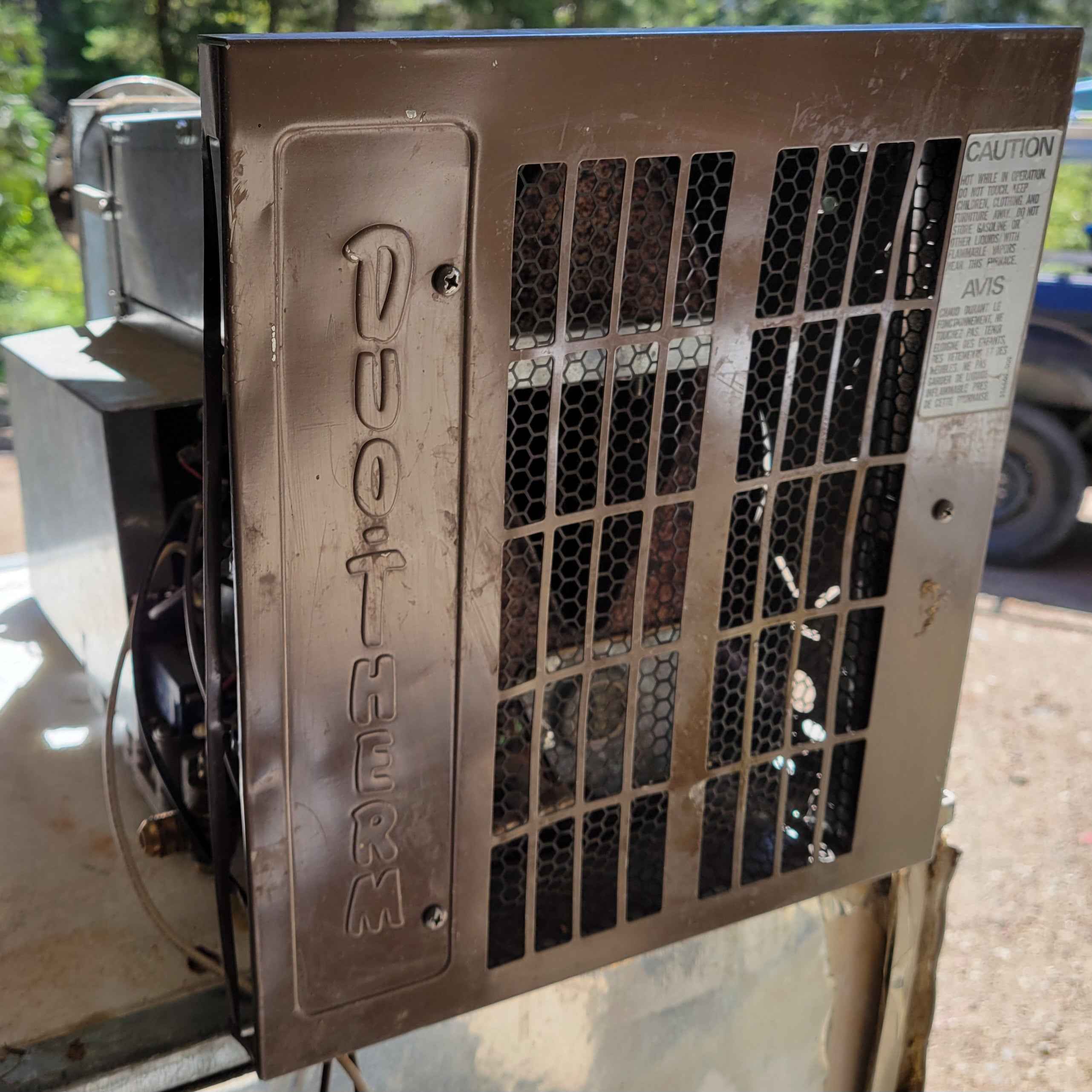 Used Duo Therm 17,000 BTU RV Propane Furnace – Forced Air