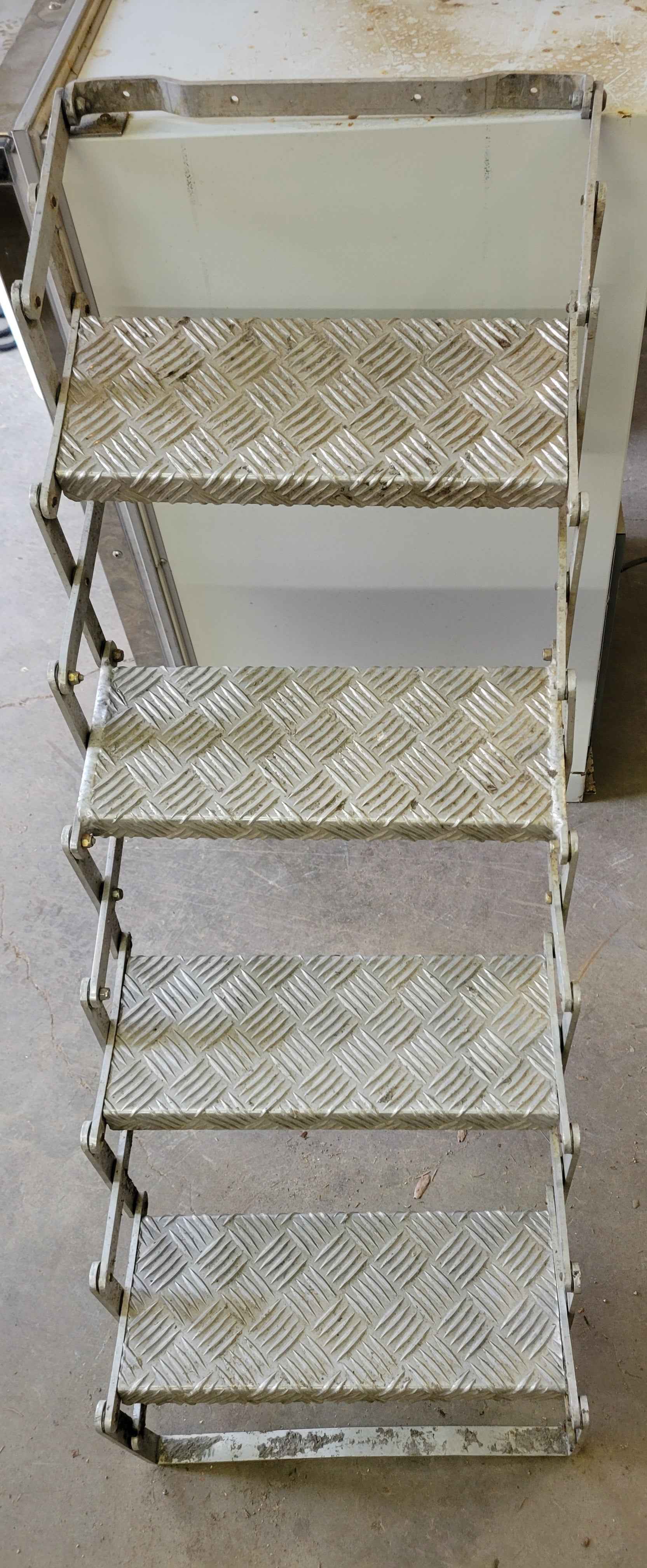 Camper Stairs Scissor 4 Step