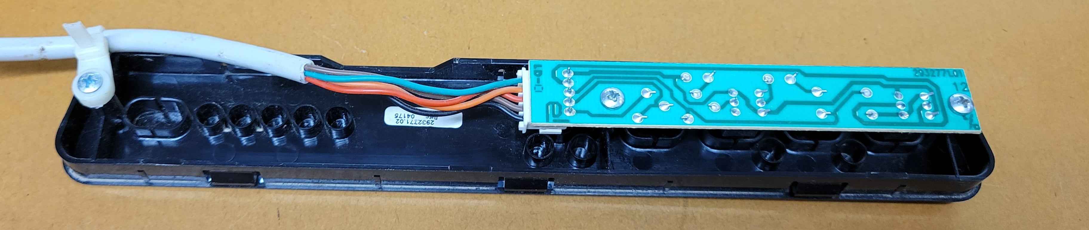 Dometic Fridge Eyebrow Control Board – 2932771.02 (Black)
