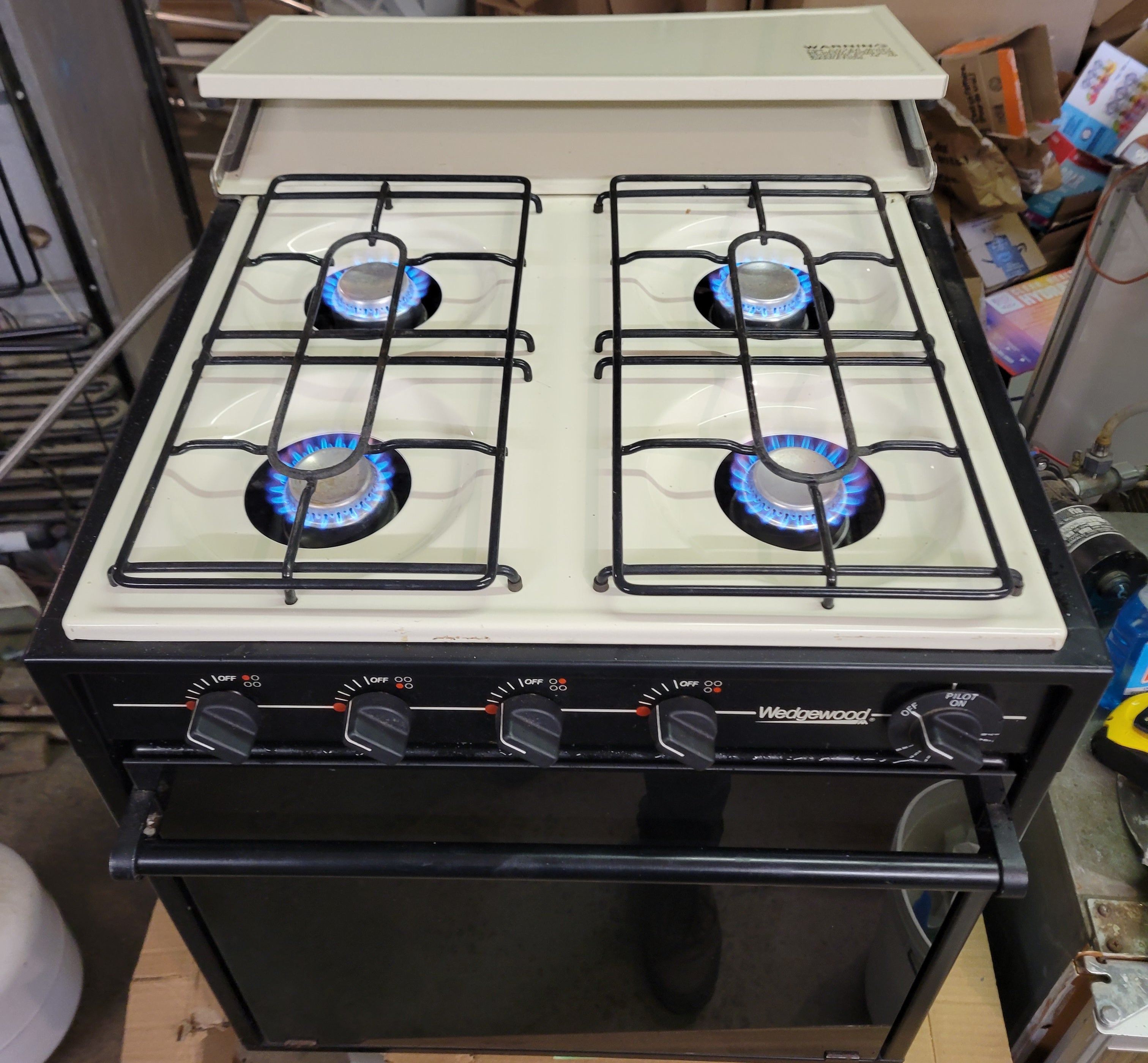 RV Stove & Oven Wedgewood Four Burner Propane