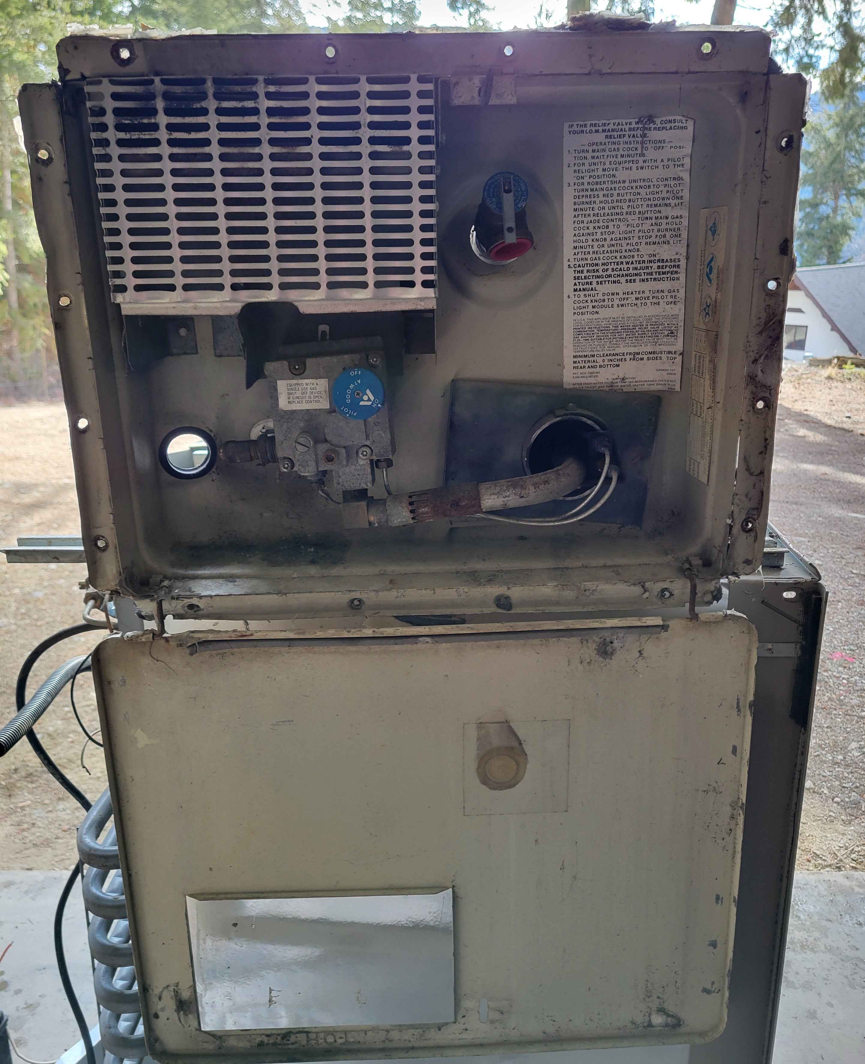 Atwood G6A-6 Propane RV Water Heater – Pilot Light Model