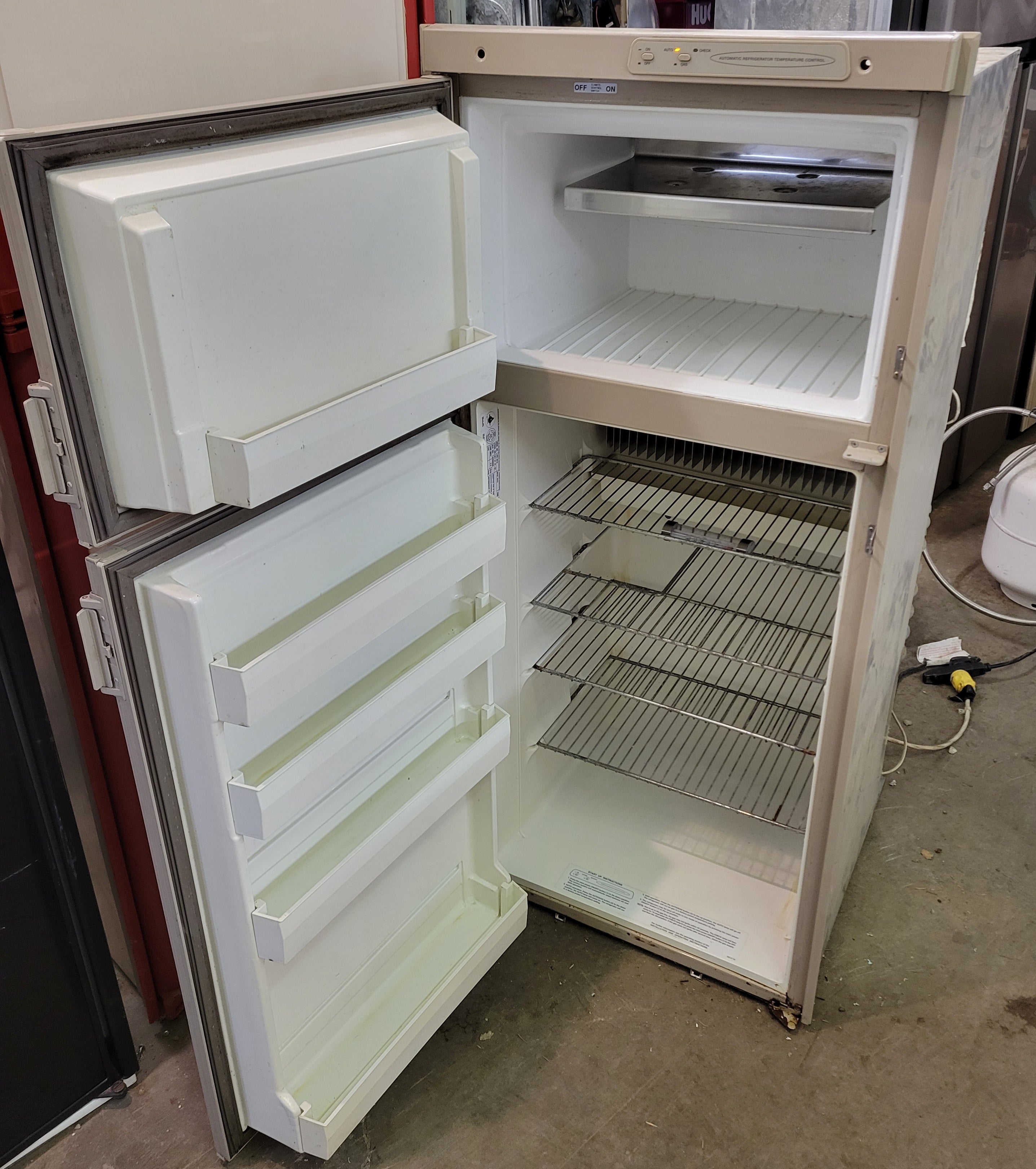 Dometic Rm2612 Propane and 110v RV Refrigerator