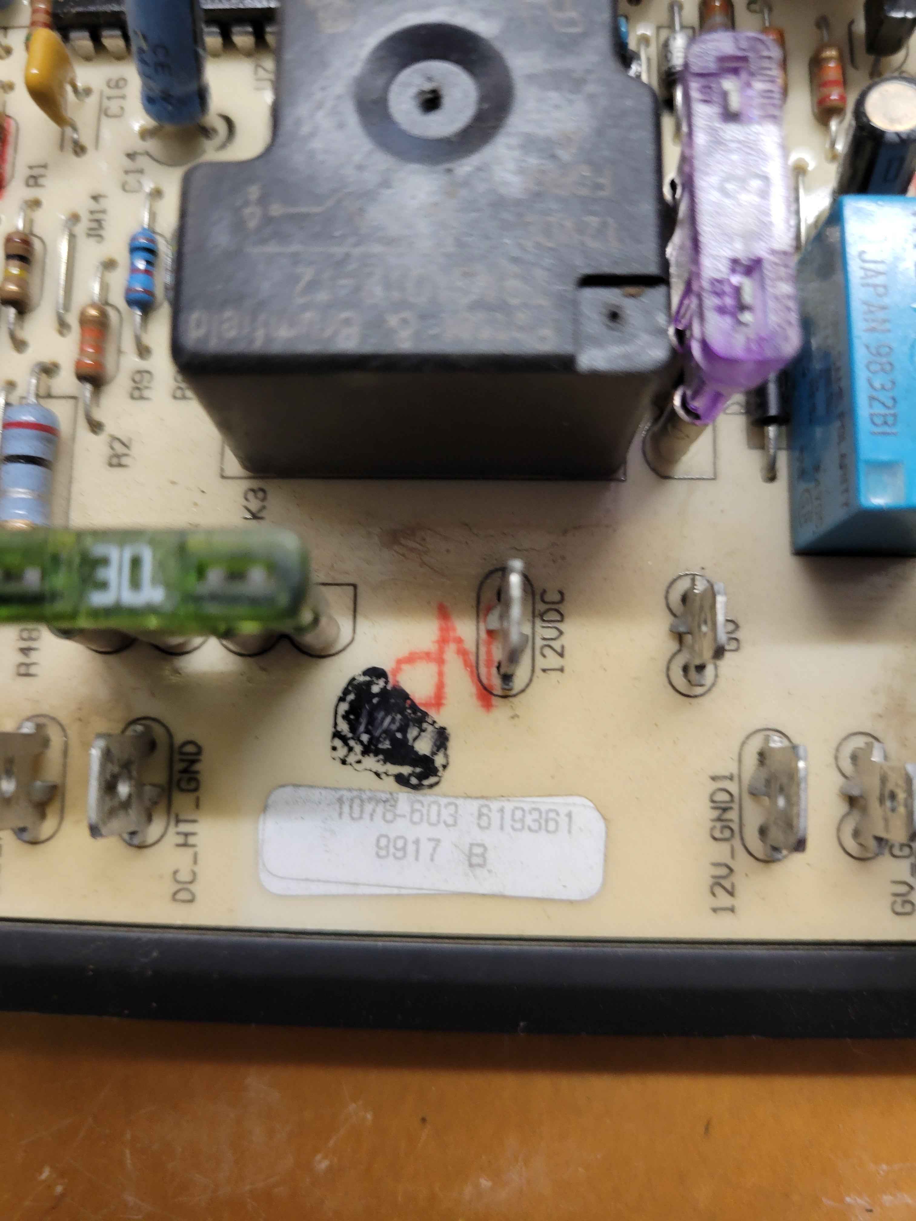619361 Norcold Fridge Control Board RV Refrigerator N641