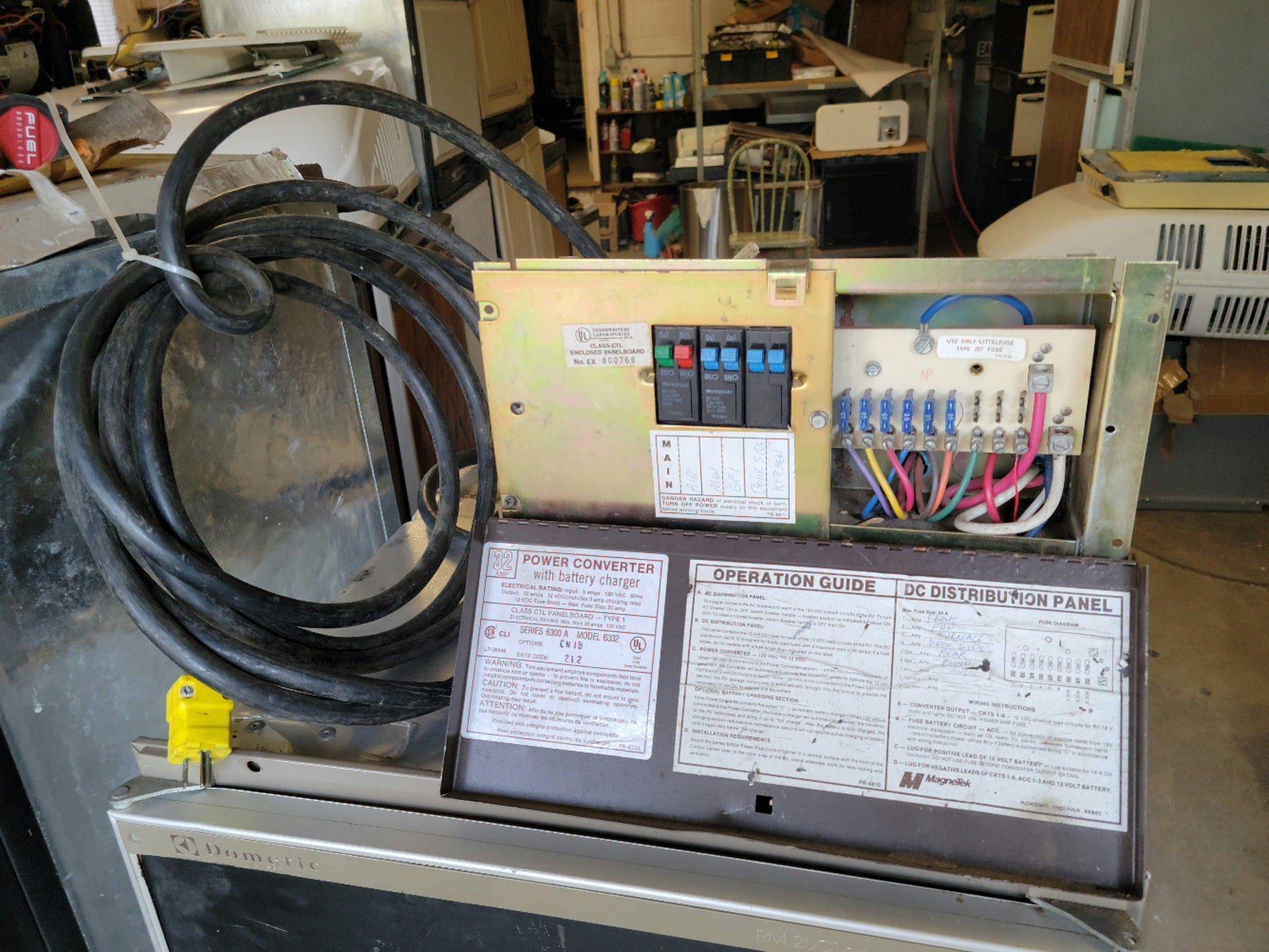 32 Amp Power Converter with Battery Charger For RV from MagneTek