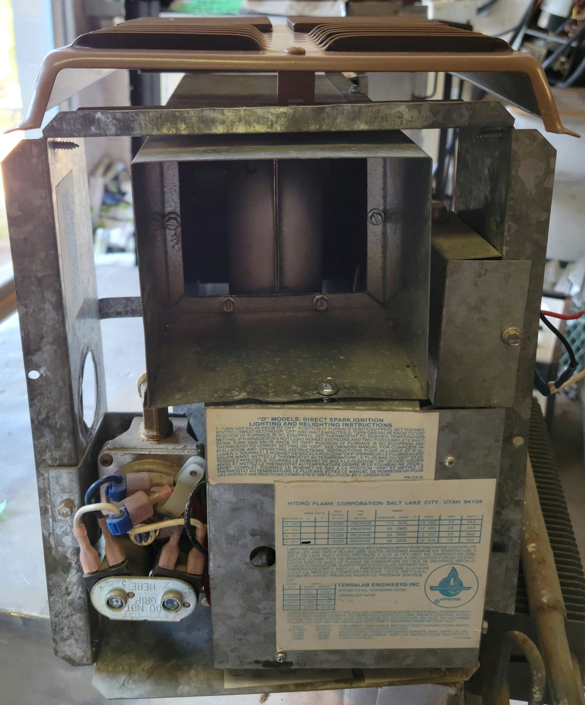 Hydroflame HF-8012 12000 BTU Propane RV Furnace