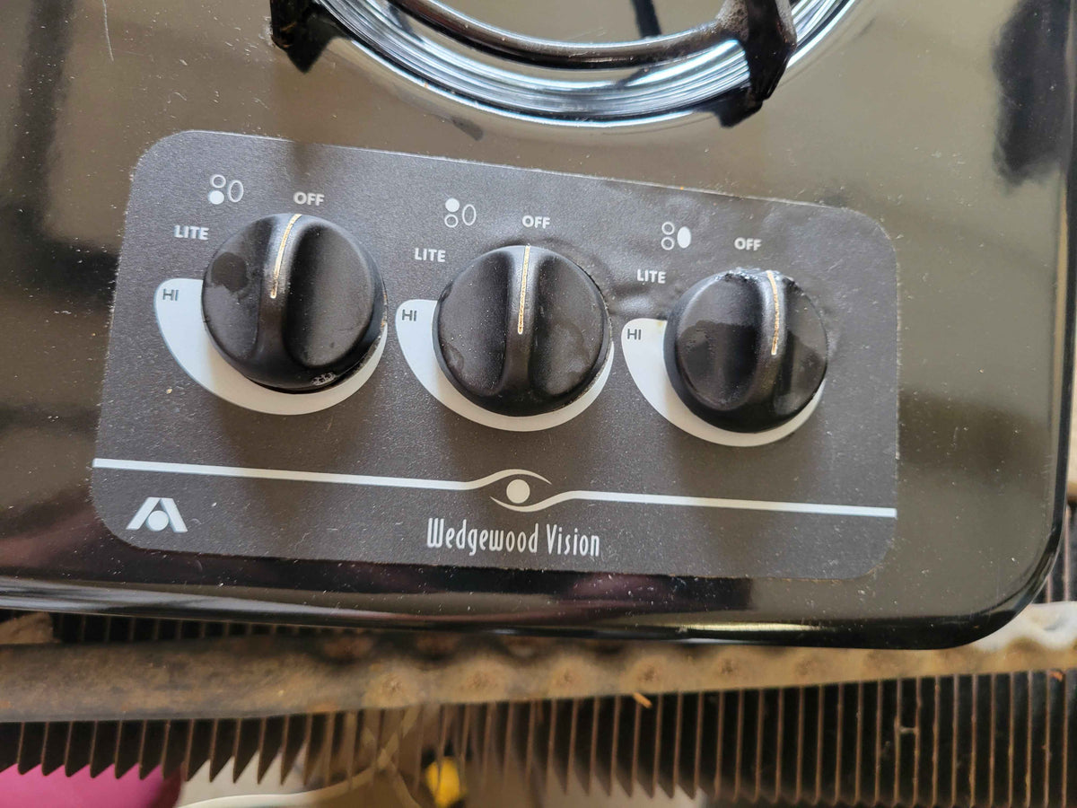 Atwood Wedgewood 3-burner Propane RV Cooktop