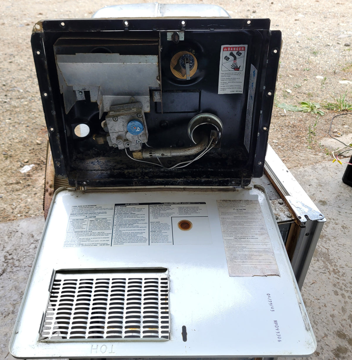 Chauffe-eau au propane pour VR Atwood G6A-7E – 6 gallons
