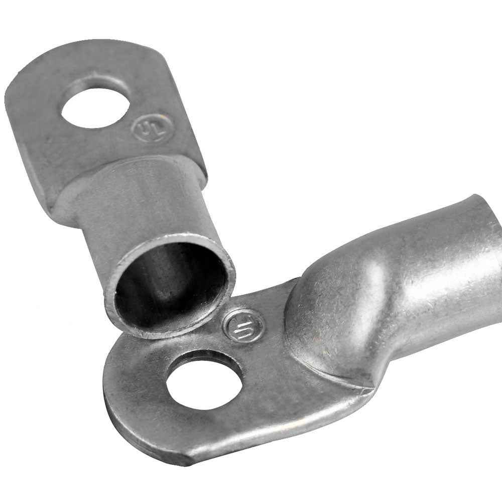 Ancor 242255 4 AWG Tinned Copper Lugs, 5/16 in, 25 Pack