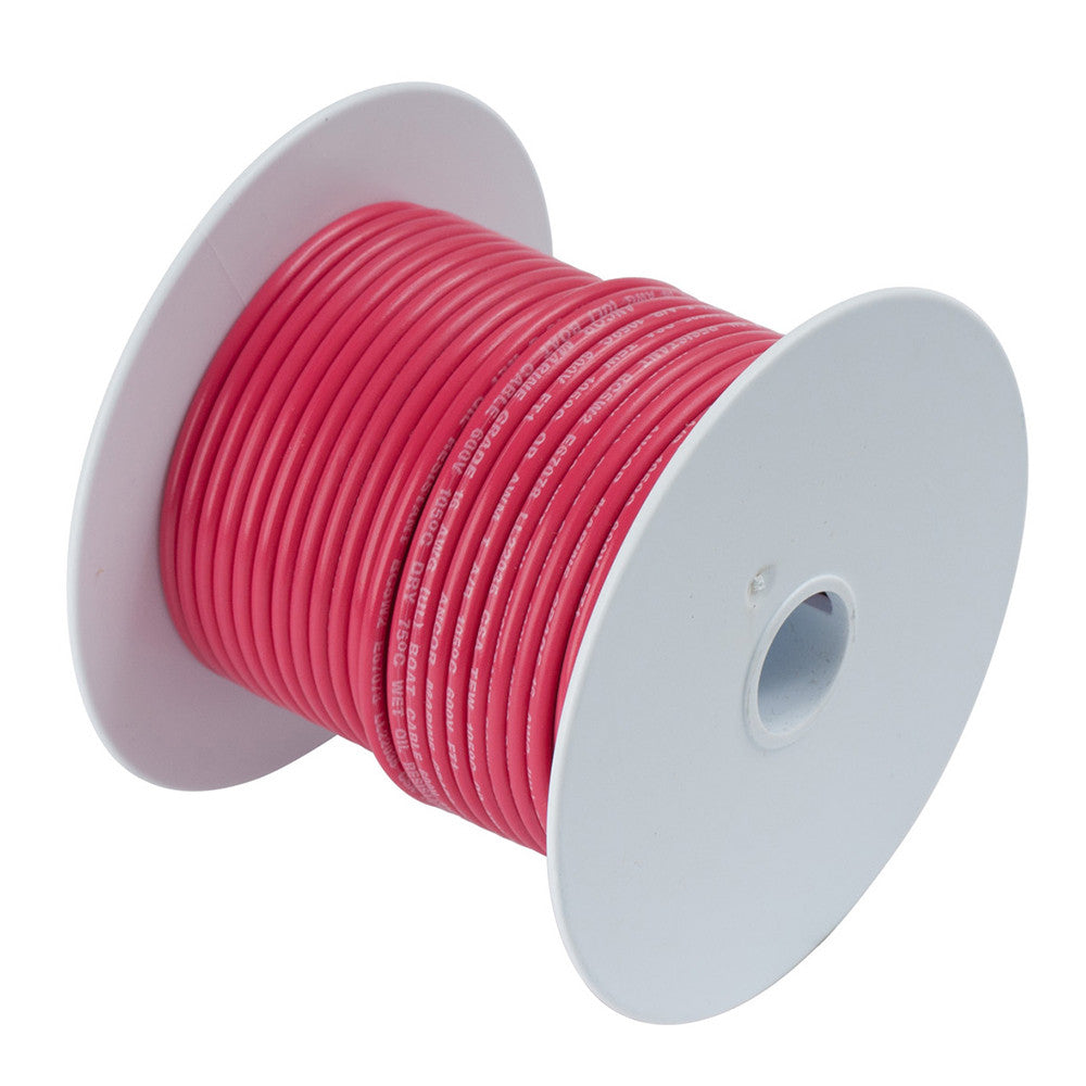 Ancor 115505 Red 1 AWG Tinned Copper Battery Cable, 50 ft