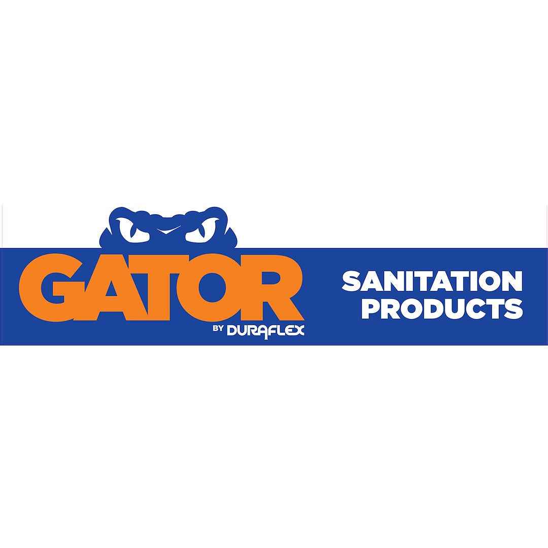 Duraflex GTRHEADER Gator Sanitation Display Header Card – 46" x 12"