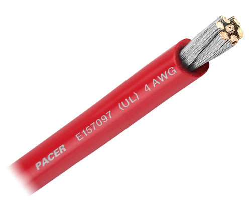 Pacer Marine Wul4rd-50 PVC-Jacketed Battery Cable