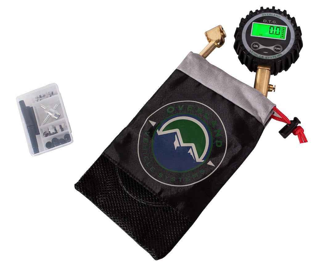 Overland Vehicle Systems 12010001 Digital Tire Gauge - 0–150 PSI