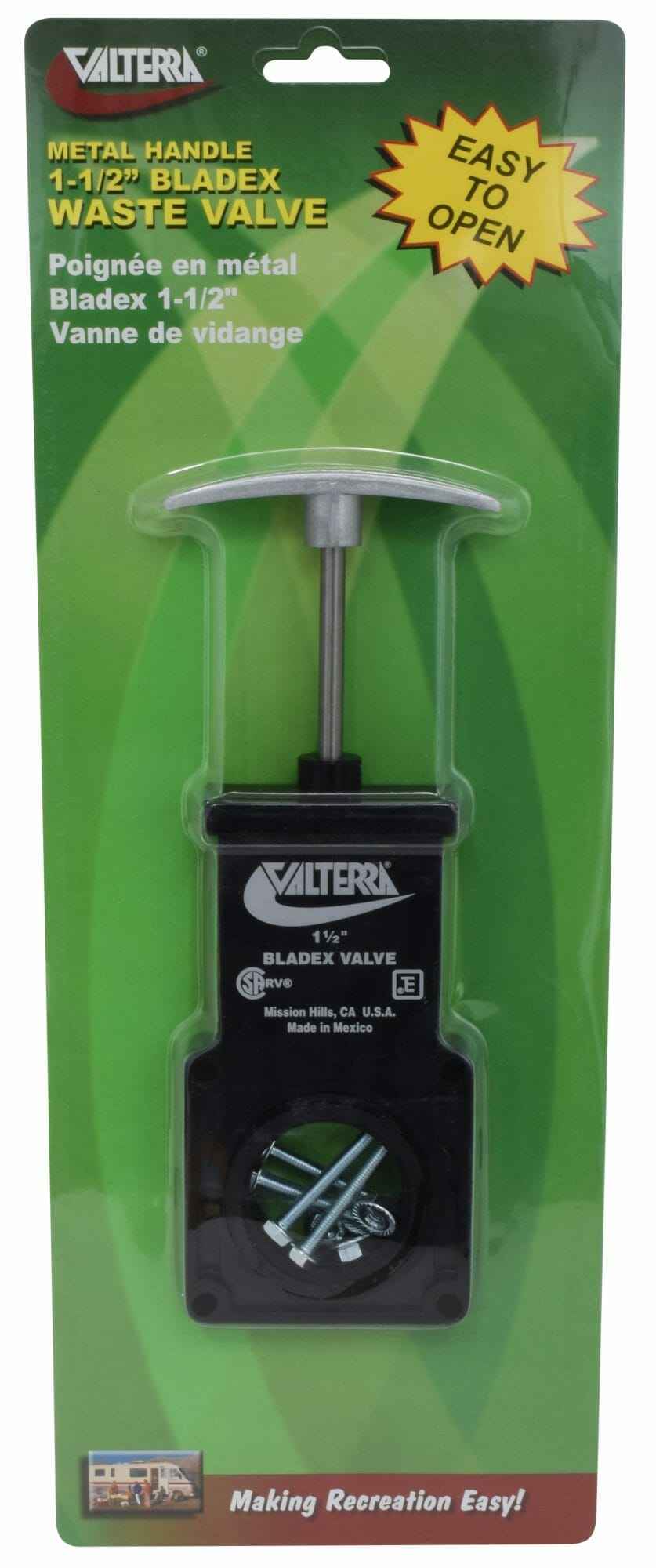 Valterra T1001VPM 1-1/2 in RV Waste Valve Body