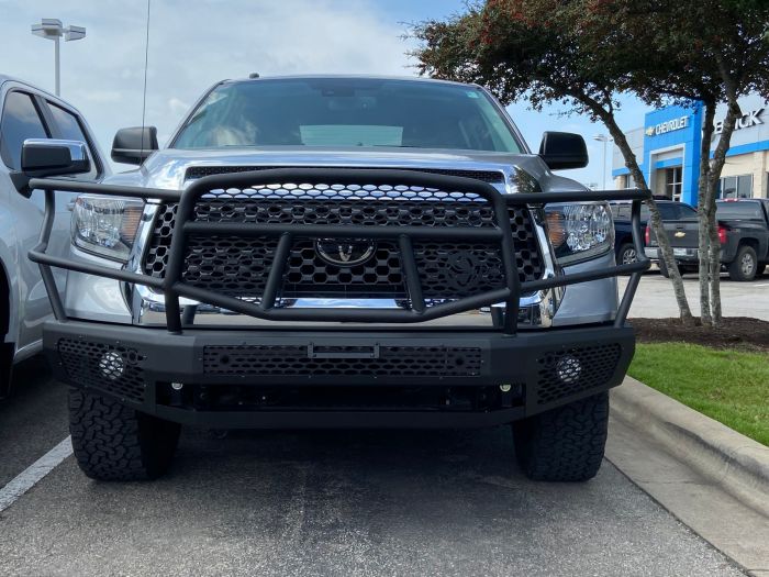 Ranch Hand MFT14HBM1 Midnight Bumper with Grille Guard