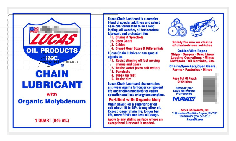 Lucas Oil 10014 Chain Lubricant