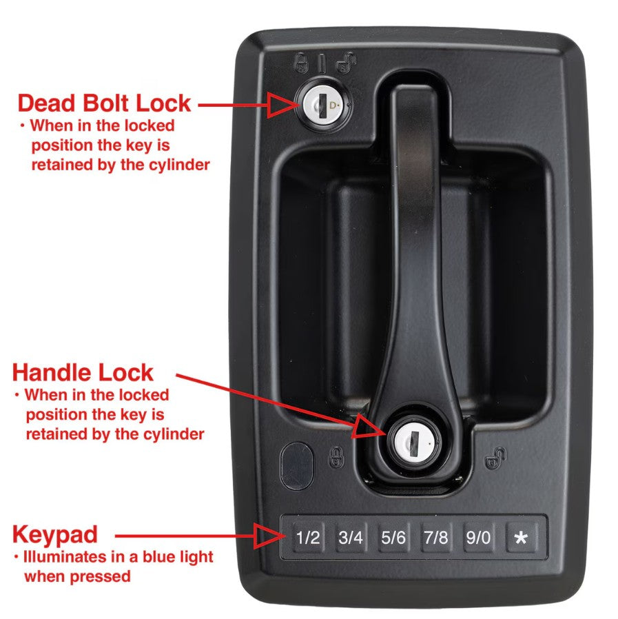 Creative Products MRLBT-42560-2006-1PK Bluetooth Entry Lock - image 5