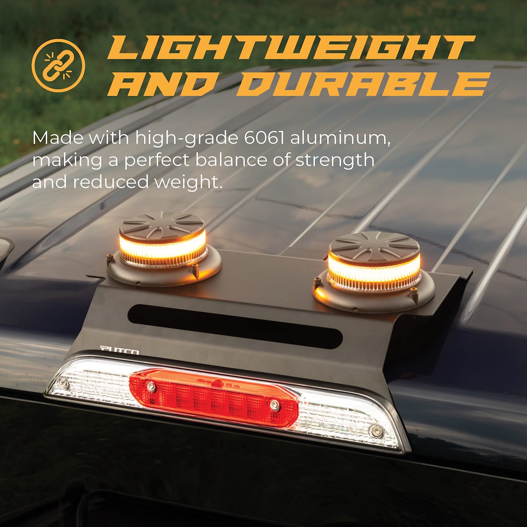 Putco 950111-01 Hornet Roof-Mount LED Dual-Beacon Strobe Light