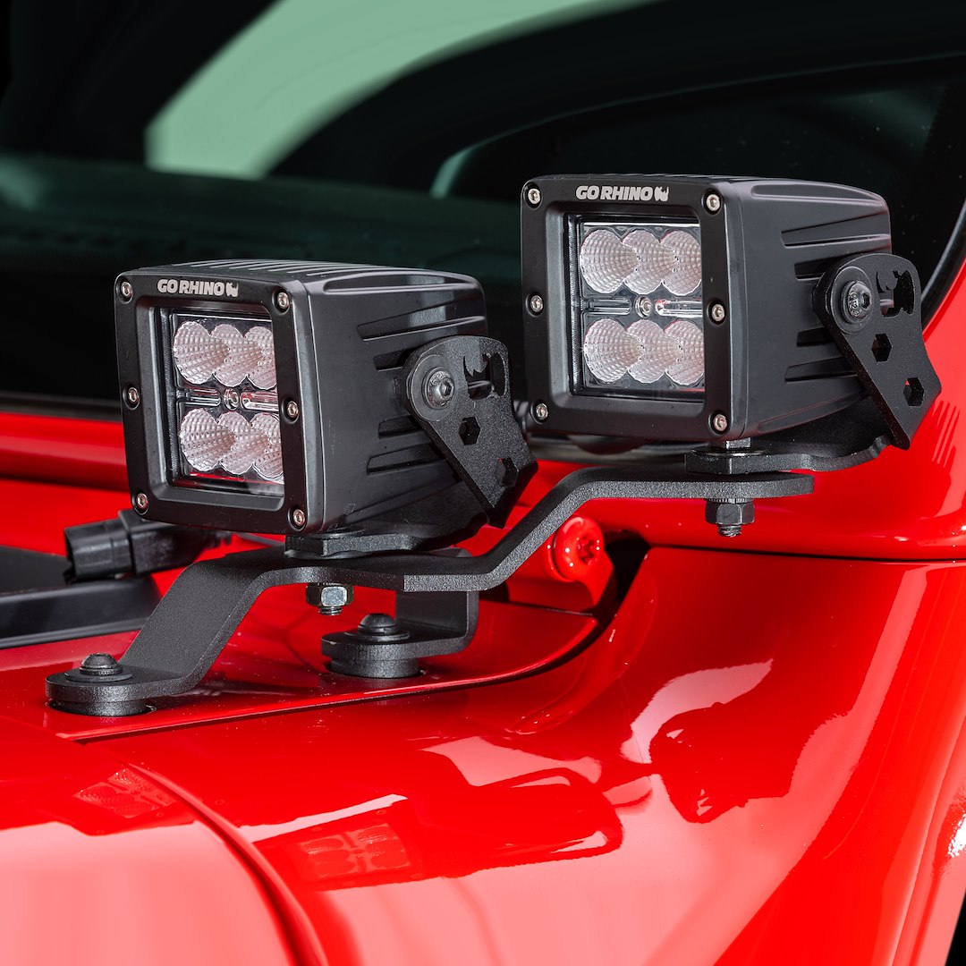 Go Rhino 730231T Jeep Wrangler Light Mounting Bracket