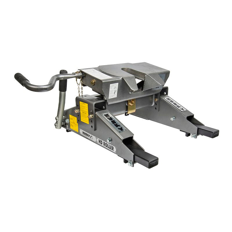 Enganche de quinta rueda Husky 33171K de 26 kW con kit de rodillos de servicio pesado de 26K