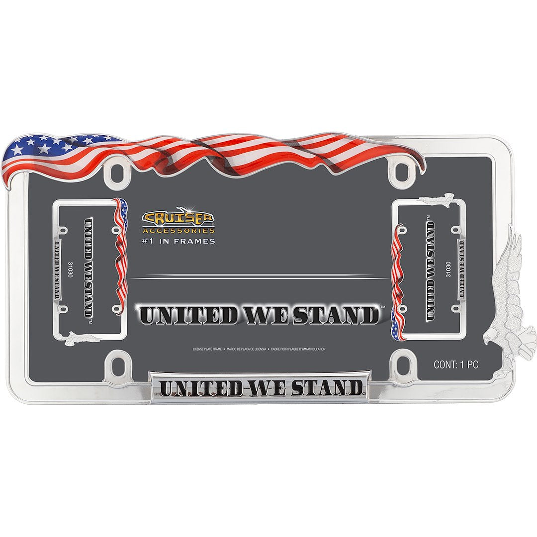 Cruiser 31030 United We Stand Chrome Plate Frame - image 2