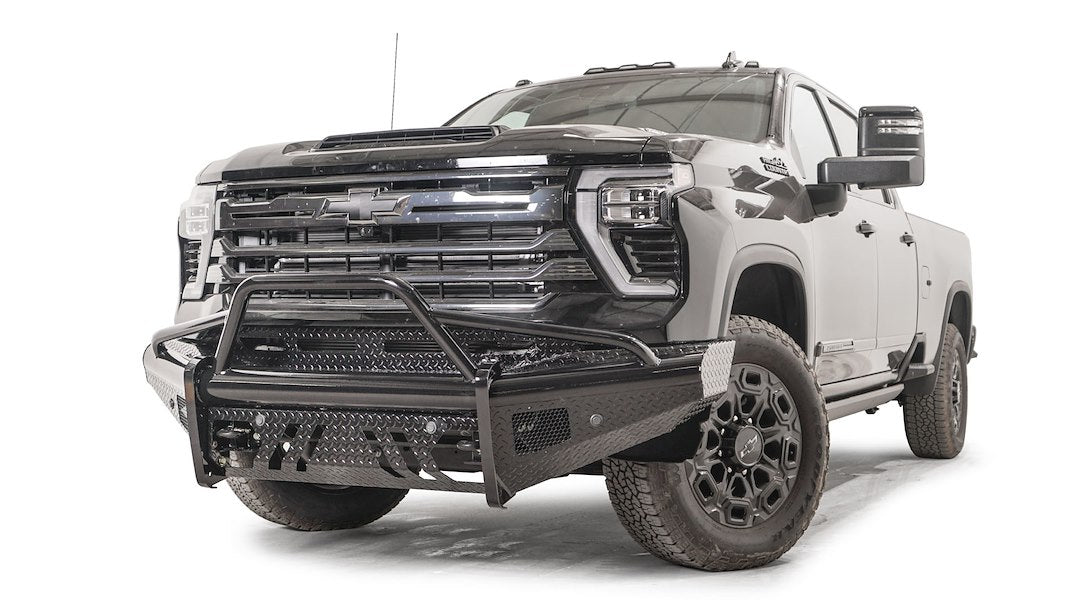 Fab Fours CH24-S6162-1 Black Steel Front Bumper