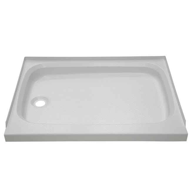 Lippert Better Bath 210369 24" x 32" RV Shower Pan – Left-Hand Drain Colonial