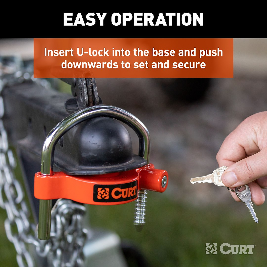 Curt 23090 Trailer Hitch Lock - image 6