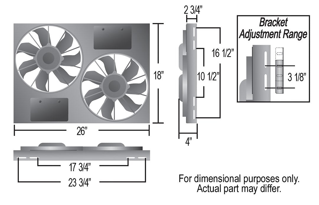 Derale 16927 12-Inch Puller Fan with Steel Shroud - image 2