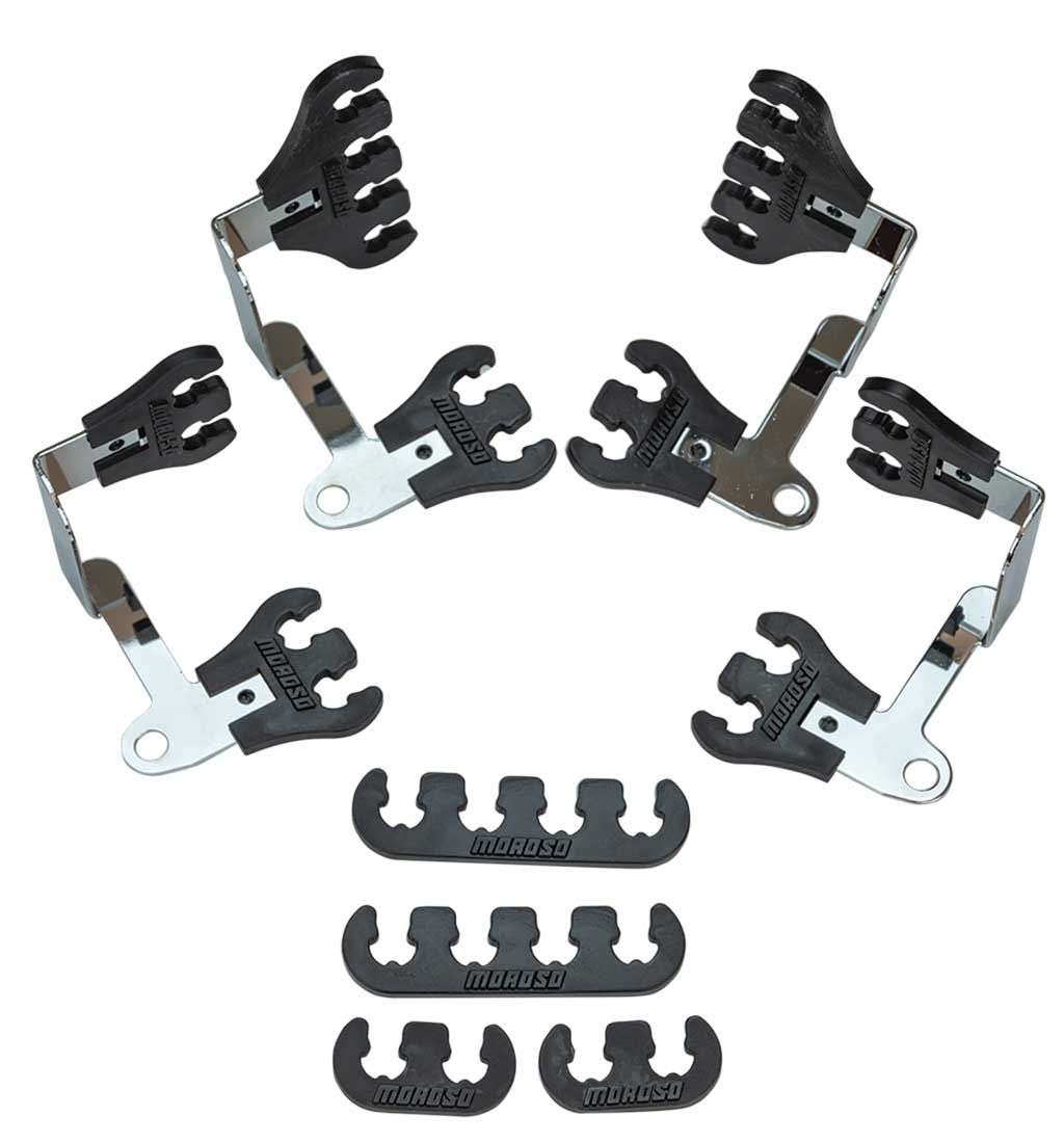 Moroso Performance 72174 Black Spark Plug Wire Loom Kit