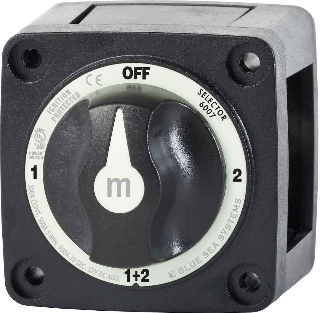 Blue Sea 6007200-BSS 4-Position Battery Selector Switch - 32V