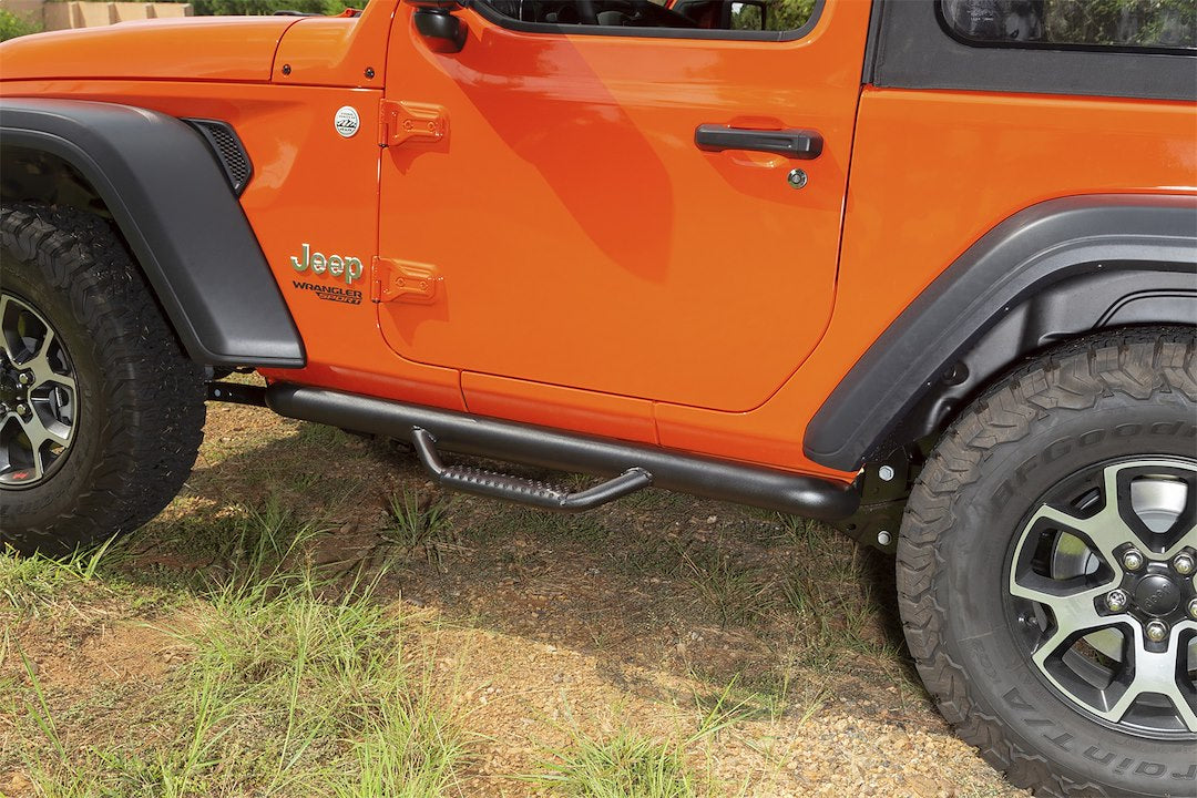 Rugged Ridge 11596.03 Spartan Round Nerf Bar for JL