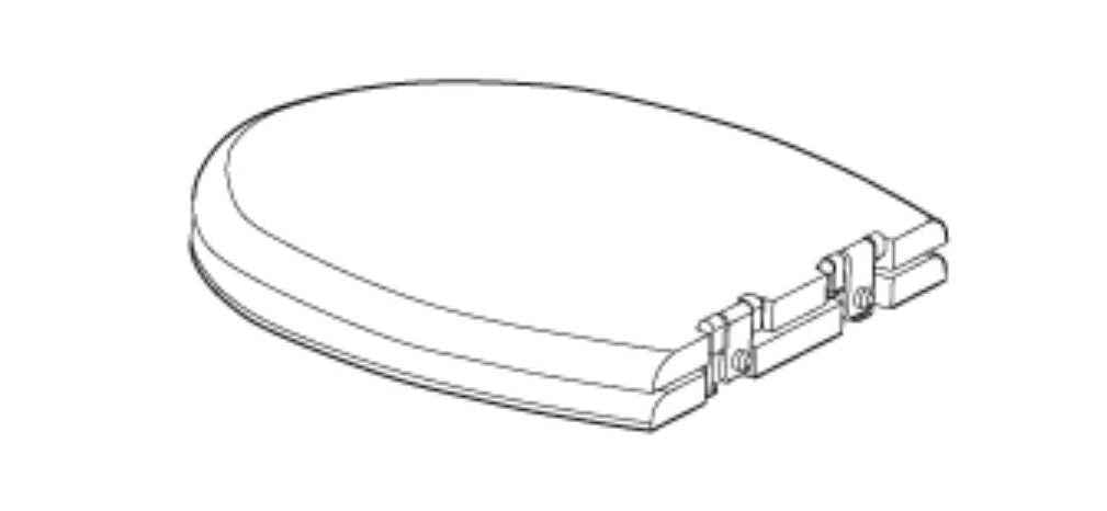 Thetford 50000 Round Toilet Seat - White