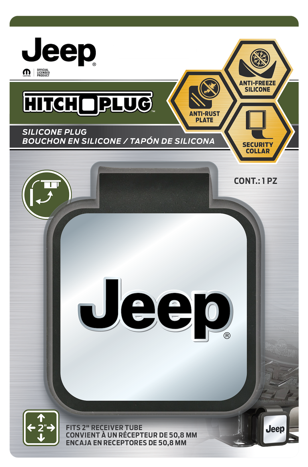 Plasticolor 002304R01 Trailer Hitch Cover