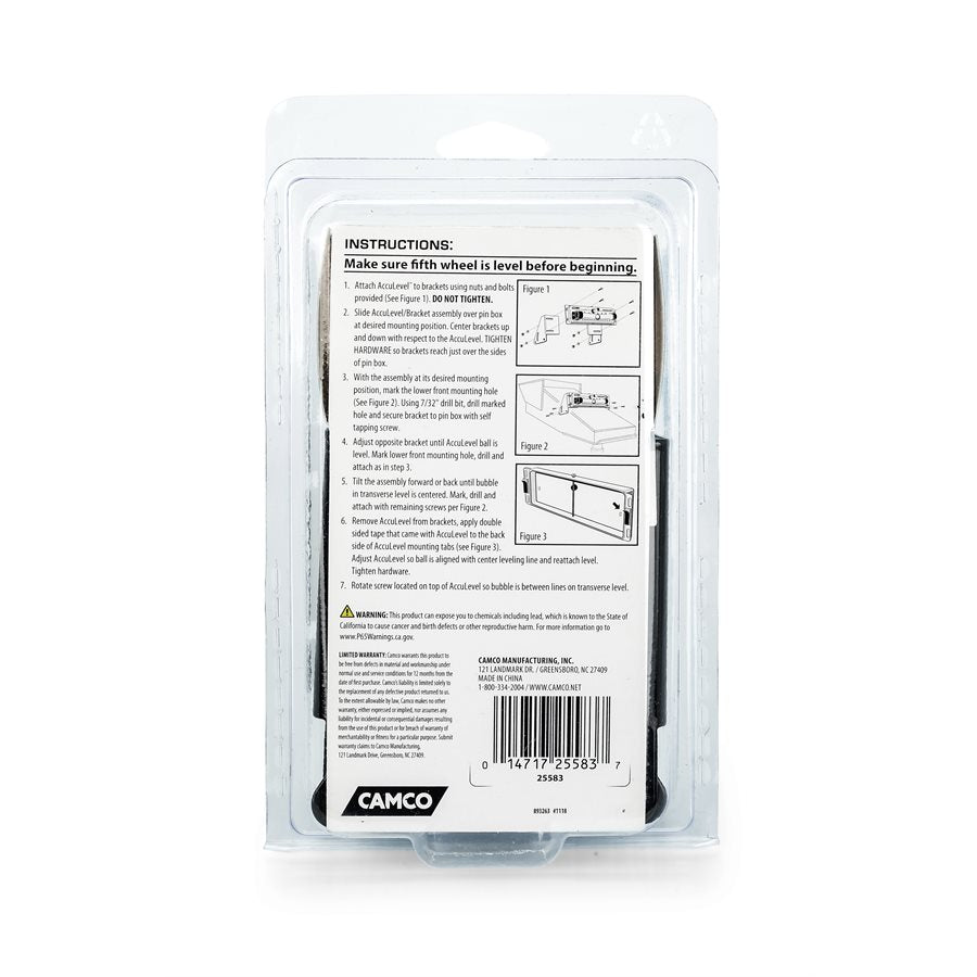 Camco 25583 Rv Level Mounting Bracket - image 6
