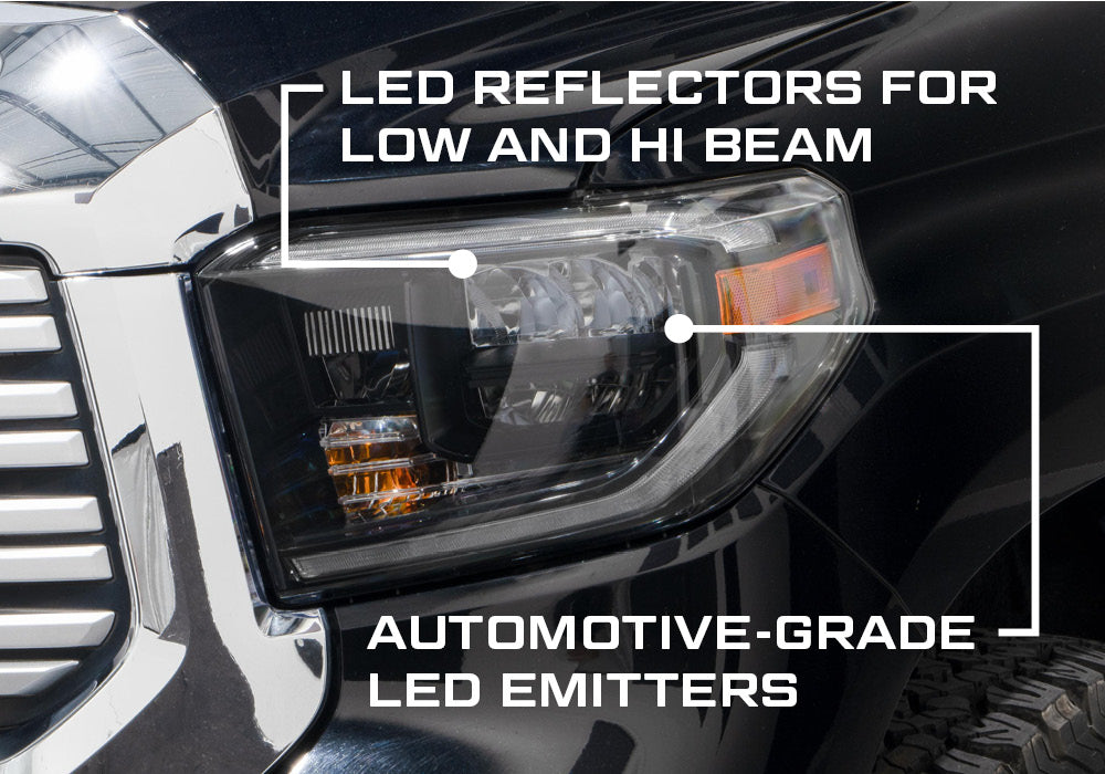 Diode Dynamics FL0002 Tundra LED Projector Headlights
