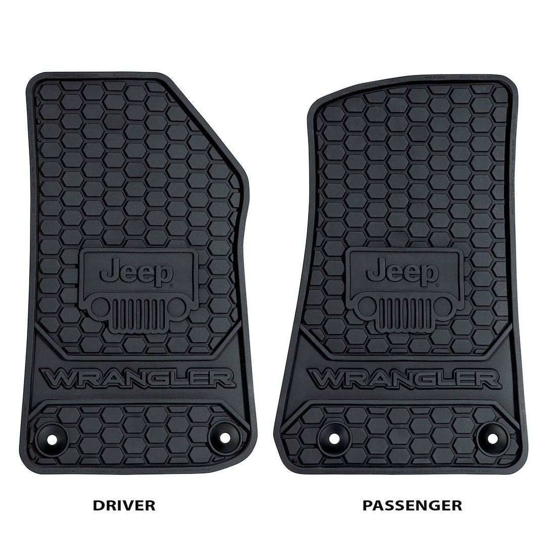 Plasticolor 001805R01 Jeep Direct-Fit Floor Mat