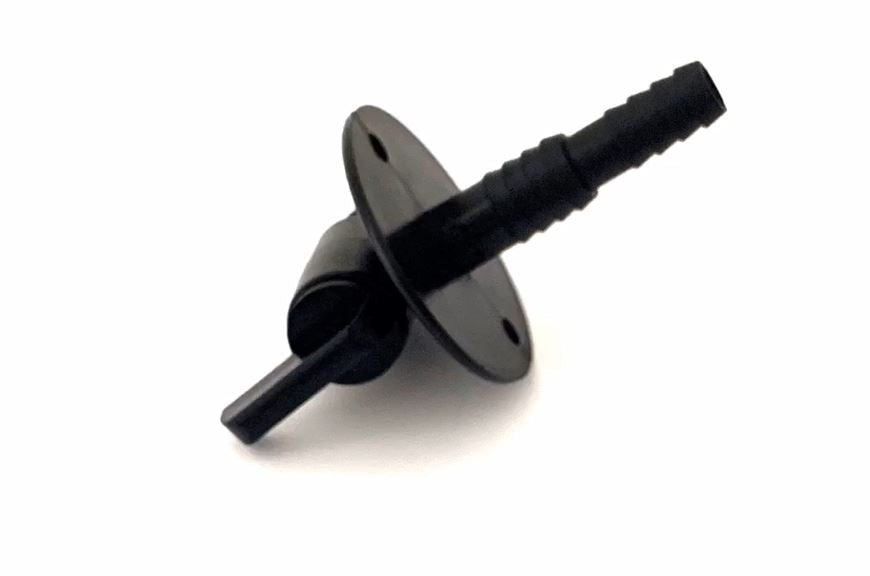 JR Products Fresh Water Shut Off Valve (0462415) – Color: Black