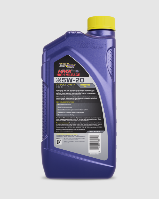 Royal Purple 17511 HMX Synthetic Four-Stroke Engine Oil