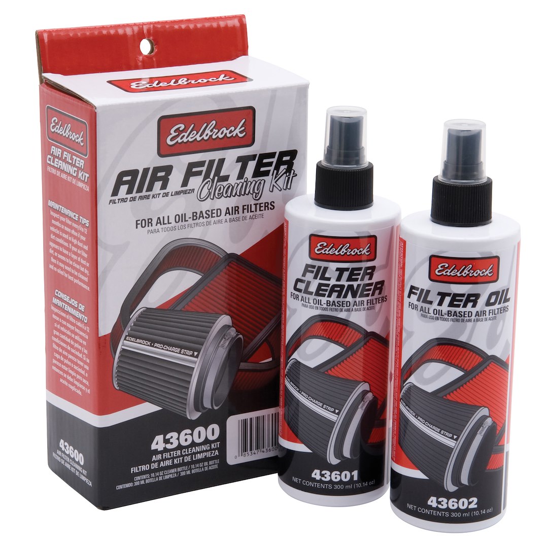 Edelbrock 43600 Spray-Bottle Air-Filter Cleaning Kit