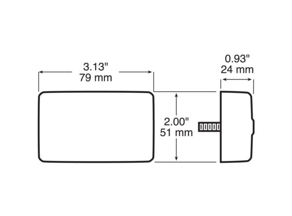 Peterson Mfg. Not Applicable LED Clearance Light (V170a)
