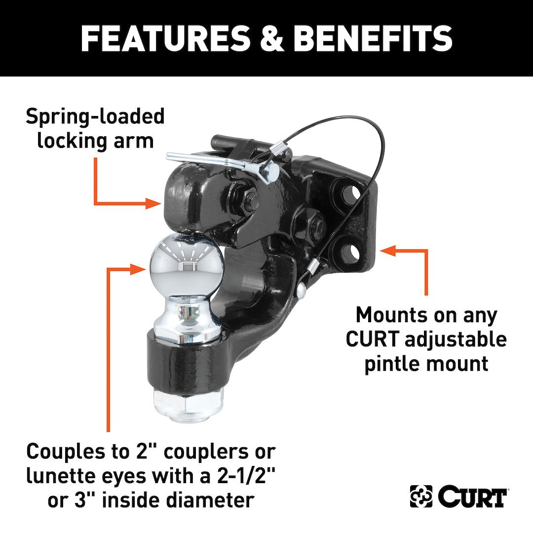 Curt 48190 Pintle Hook - image 2