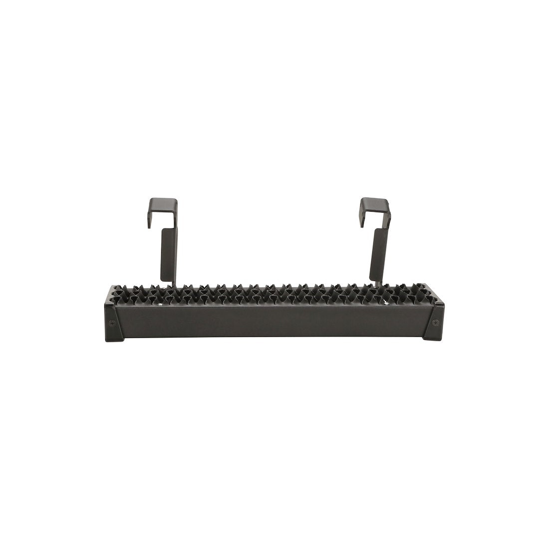 Carr 130251-1 Maxgrip Black Steel Step, 500-lb Capacity - image 1